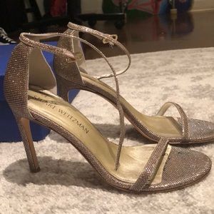 Stuart Weitzman Nudist Song - platinum noir - 100m